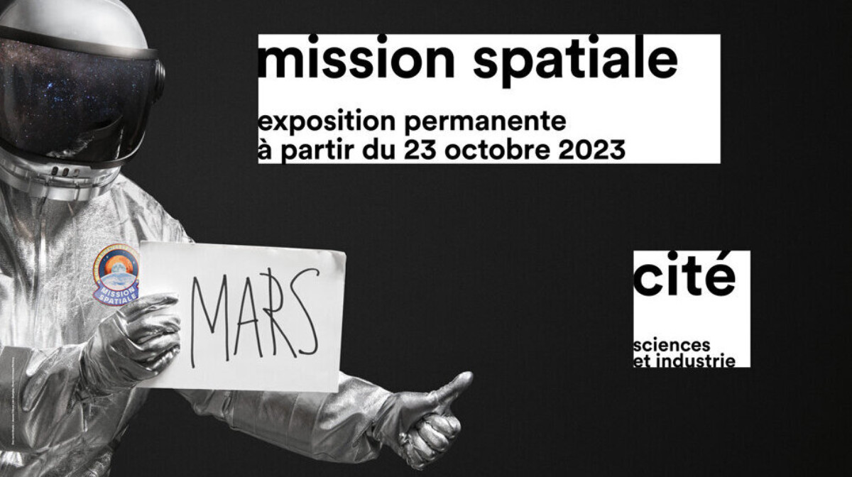 Exposición permanente "Misión espacial" en la ciudad de las ciencias y de la industria de París-La Vilette sur le site d’ARTactif