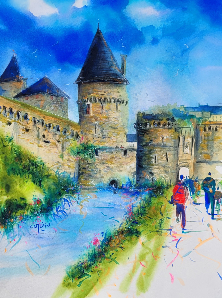 ACUARELAS Y TINTAS sur le site d’ARTactif