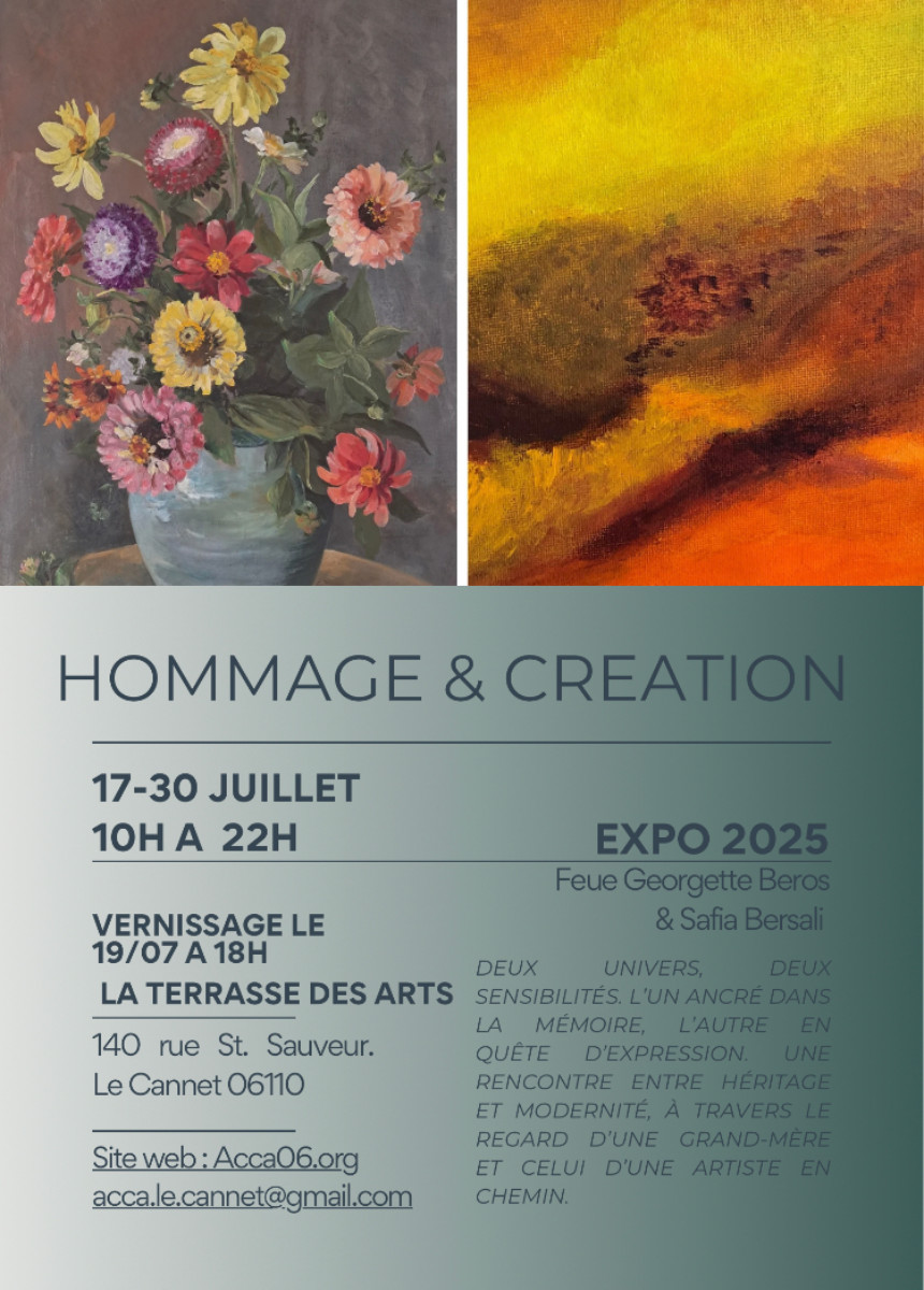 HOMENAJE Y CREACIÓN sur le site d’ARTactif