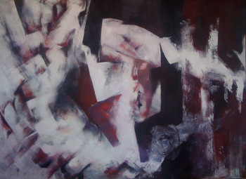 Obra contemporánea nombrada « MAGMA », Hecho por CATHERINE HOUPPIN