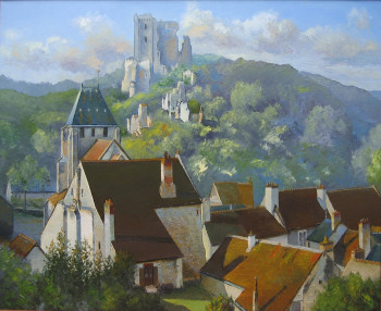Obra contemporánea nombrada « Lavardin », Hecho por MARCEL DUMAS