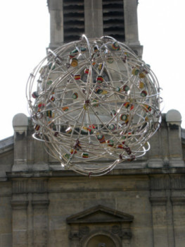 Obra contemporánea nombrada « Sphère Vignerone », Hecho por ADRIENNE JALBERT