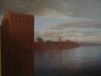 Obra contemporánea nombrada « la baie de Naple », Hecho por DARMSTADTER