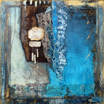 Obra contemporánea nombrada « Terre de légendes », Hecho por ISABELLE CAMPAGNAC
