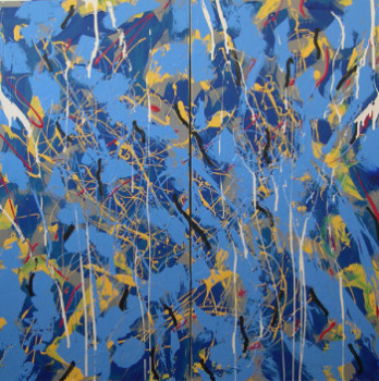 Obra contemporánea nombrada « "My Ideal" ou Aquatique 1 », Hecho por BERTRAND NAMUR