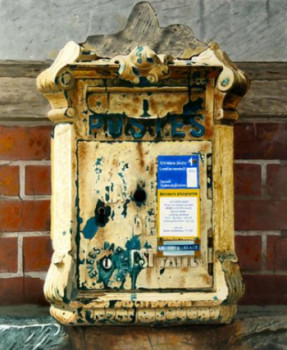 Obra contemporánea nombrada « la Poste », Hecho por JEAN CHOUET