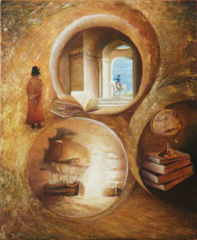 Obra contemporánea nombrada « Des pages d'Histoires », Hecho por FRANK GODILLE
