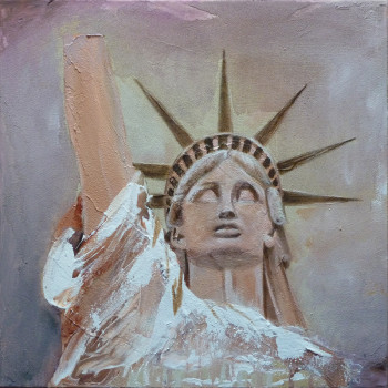 The Lady Liberty fresco En el sitio ARTactif