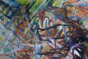 Obra contemporánea nombrada « sentiment », Hecho por BENABAD