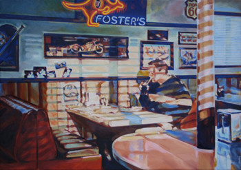 Obra contemporánea nombrada « Foster's 2010 », Hecho por JEAN FRANçOIS VAUTRIN