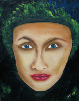Obra contemporánea nombrada « Regard », Hecho por A-JYS