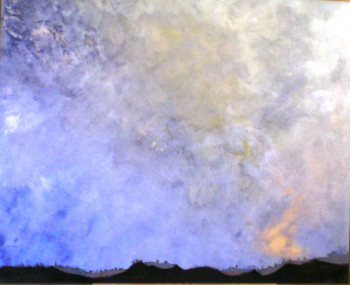 Obra contemporánea nombrada « 302       "Our Skies" », Hecho por DIANE RAUSCHER-KENNEDY