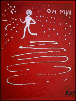 Obra contemporánea nombrada « Oh My! », Hecho por RUTH F.