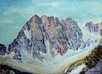 Obra contemporánea nombrada « Face Nord », Hecho por DARNAL