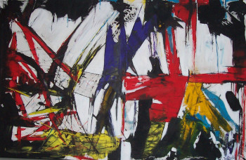 Obra contemporánea nombrada « Performer # 4 », Hecho por LYSIANE DUPUIS - CAVART