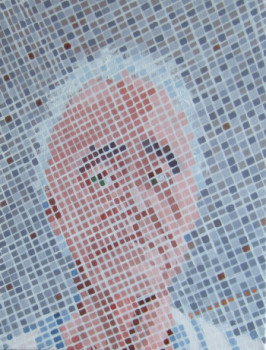 Obra contemporánea nombrada « "mosaïsme"autoportrait », Hecho por STINCKWICH