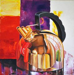 Obra contemporánea nombrada « Brillances contemporaines », Hecho por KATIA TCHIRIEFF