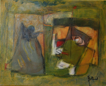Obra contemporánea nombrada « Rêve d'évasion », Hecho por ALAIN BERTHAUD