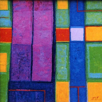 Obra contemporánea nombrada « Dans la fôret I », Hecho por FRANCE WAGNER