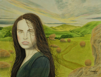 Obra contemporánea nombrada « Maria Luisa », Hecho por MAESTRO