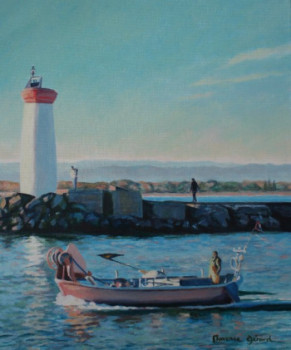 Agde, le phare de la Tamarissière En el sitio ARTactif