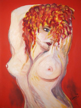 Obra contemporánea nombrada « La Rousse », Hecho por ISRADAN