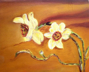 Obra contemporánea nombrada « Margueritte », Hecho por ISRADAN