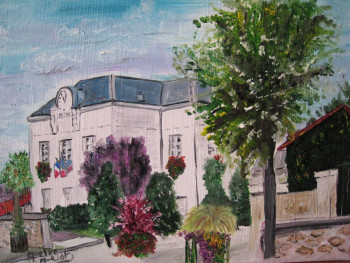 Obra contemporánea nombrada « MAIRIE DE MONTEVRAIN », Hecho por AMELIE AMELOT