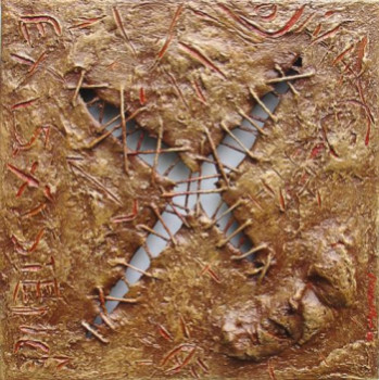 Obra contemporánea nombrada « Peinture 246 », Hecho por OLIVIER MARCOUILLER