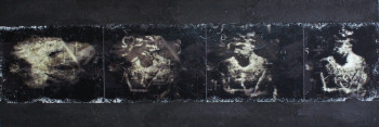 Obra contemporánea nombrada « EVOCATION N° 9 », Hecho por NAM