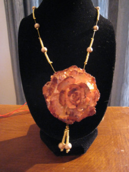 Obra contemporánea nombrada « ROSE DE CEDRE C14 », Hecho por AMELIE AMELOT