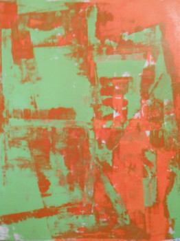 Obra contemporánea nombrada « Trafics amoureux 1 », Hecho por C.S.