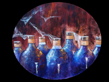 Obra contemporánea nombrada « Elixir », Hecho por FRANçOISE TOLBIAC