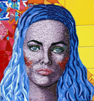 Obra contemporánea nombrada « Vanessa PARADIS », Hecho por DIEGO