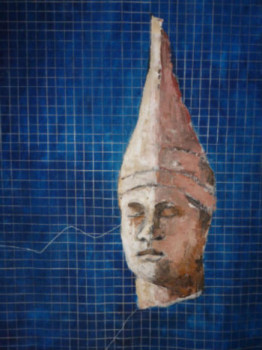Obra contemporánea nombrada « Sur le mont Nemrud Dagi », Hecho por SANCELME