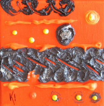 Obra contemporánea nombrada « Couleurs et relief / Colors and Relief #1325 », Hecho por KLARA