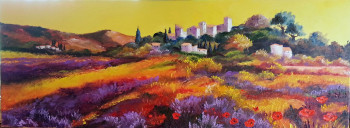Obra contemporánea nombrada « Champs d'exception », Hecho por KRYSTEL