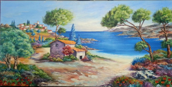 Obra contemporánea nombrada « Un coin de liberté », Hecho por KRYSTEL