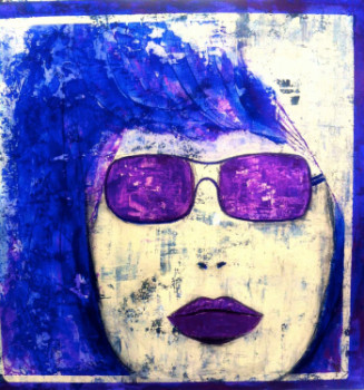 Obra contemporánea nombrada « Big Pop Head », Hecho por EME