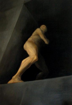 Obra contemporánea nombrada « Homme et mur », Hecho por FRANçOIS FERRIER