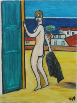 Obra contemporánea nombrada « Un été », Hecho por MICHEL GAY