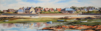 Obra contemporánea nombrada « Barfleur  ( panoramique ) », Hecho por VAL.H