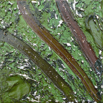 Obra contemporánea nombrada « Terre de Brocéliande / Part of Brocéliande #1373 », Hecho por KLARA
