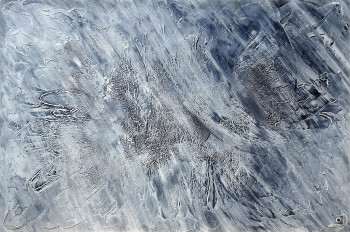 Obra contemporánea nombrada « Glacé / ICY #1324 », Hecho por KLARA