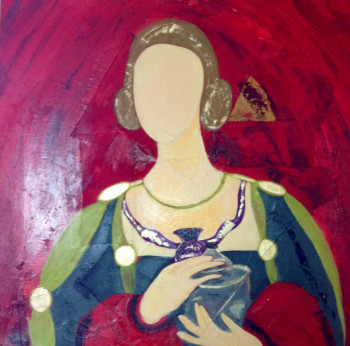 Obra contemporánea nombrada « Anne », Hecho por ISARTISTE33
