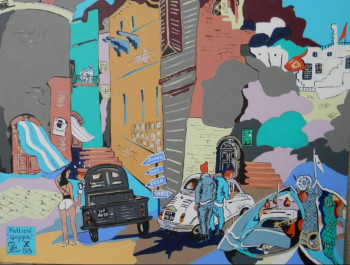 Obra contemporánea nombrada « kallisté2 », Hecho por PB