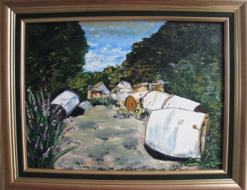 Obra contemporánea nombrada « CONSTAT », Hecho por AMELIE AMELOT