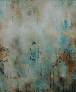 Obra contemporánea nombrada « Creux des forêts, repère I », Hecho por JEAN-LUC CELCE