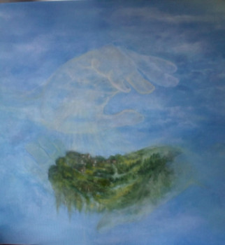 Obra contemporánea nombrada « Psaume », Hecho por JEANNINE LIBON