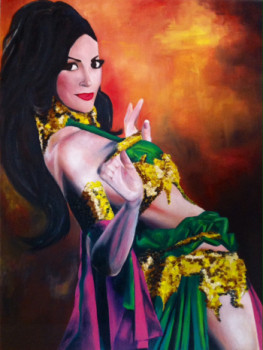 Obra contemporánea nombrada « La gràce de l'orient », Hecho por SISSIART